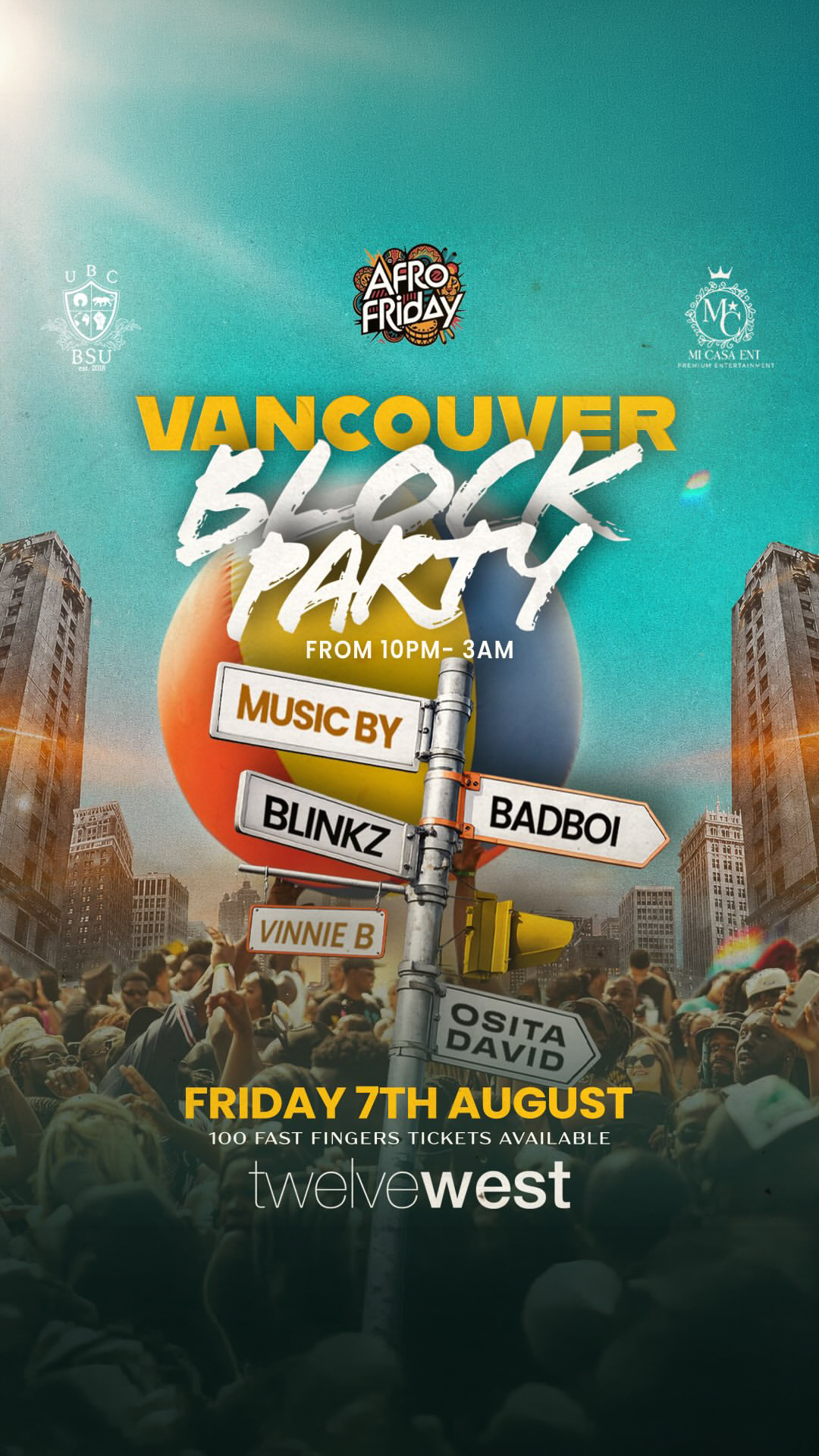 AFRO FRIDAY: BLOCK PARTY